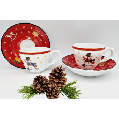 Zestaw 2 filiżanek ze...